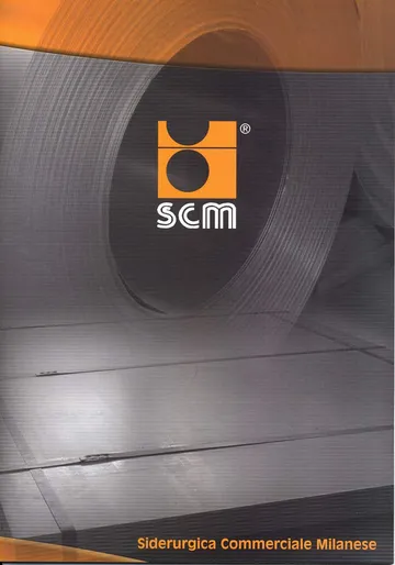 Copertina della brochure SCM
