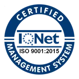 Marchio IQNet – Certified Management System ISO 9001:2015
